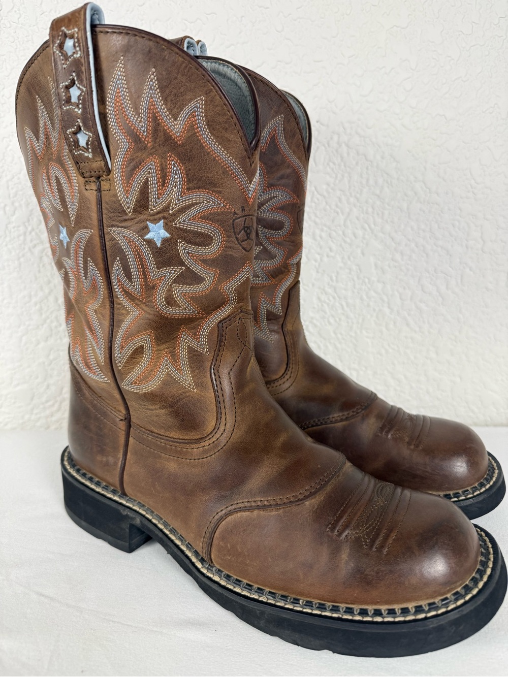 Ariat | 16720 | Western Cowboy Boots | Brown Leather | 9B